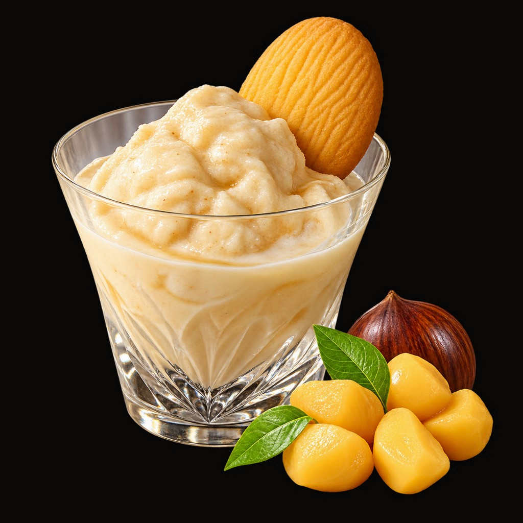 Chestnut gelato cocktail