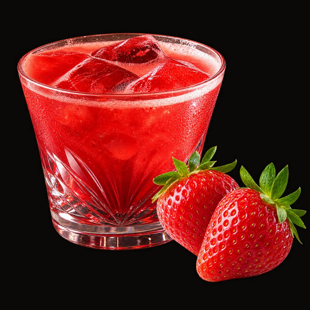 Strawberry cocktail